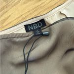 NBD  - Amryn Crop Top & Slit Maxi Skirt in Black & Nude Photo 4