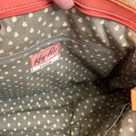 Fossil ‎ Key-Par Coral Quilted Handbag Tote with leather trim double handles Photo 6