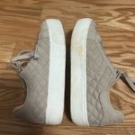 Soda Women's Quilted Platform Sneakers in Beige Photo 4
