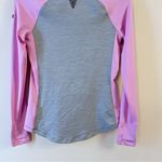 Under Armour  Cold Gear Reactor 1/2 Zip Front Pullover Pink/Gray NEW Size Small Photo 9