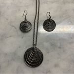 YOK VIKING Yngvar O. Kristiansen 925 necklace And Earring Set scandinavian Silver Photo 2