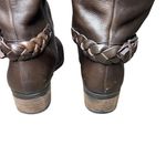 Audrey Brooke Audrey Brooke Women's Brown Leather Knee High Riding "Tony" Boots Size 7 Photo 8