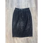 St. John‎ Evening Black Paillette Pencil Skirt
Size 4 Photo 1