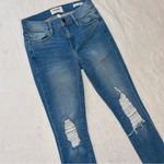 frame denim Womens FRAME Le Skinny De Jeanne Distressed Crop Jeans size 26 Photo 4