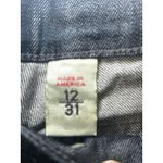 Lucky Brand  Zoe Straight Dark Wash‎ Cuffed Jeans Women's 12 Size 31 Photo 3