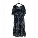 Sundance  Paisley Dress Midi Fairy Lined Size Large Photo 5