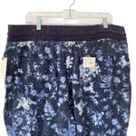 Anthropologie NWTs Nomad Navy Blue Tie Dye Joggers size XL Pants Drawstring Photo 5