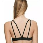 Victoria's Secret Victoria Secret PINK Bralette Medium Lined Black Gold Logo Band Bra Photo 1