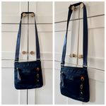 TUMI Voyageur Capri Crossbody Shoulder Bag, Navy Nylon & Gold Hardware Blue Photo 1