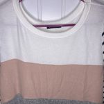 Staccato Pink and Gray Striped Colorblock Long Sleeve Photo 2