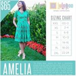 LuLaRoe NWT Womens Amelia Watercolor Pocket Dress - Sz XS Photo 1