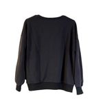 In Loom  Women's Pullover Sweatshirt Long Sleeve V Neck Size Small Charcoal‎ Gray Photo 1
