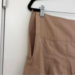Anthropologie  Mini Pleated Khaki Skirt Photo 7