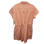 Urban Outfitters BDG Women's Large Orange Short Sleeve Coverall Romper Denim Photo 5