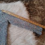 Jun & Ivy  Size Small S Light Blue Multi Colored Dots Knit Sweater Crew Kneck T Photo 6