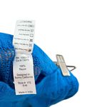 Sunsets Breezy Beach Pants Sheer Crochet Electric Blue Size Small Medium Photo 9