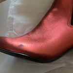 Vince Camuto Metallic Rose Gold Ankle Boots Photo 3