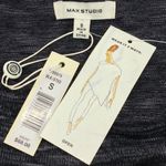 Max Studio Women's Wear It 2 Ways Long Sleeve Tunic Sweater in Dark Gray-Size S Photo 10