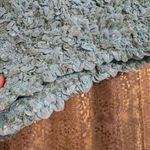 Free People  Scrunch It Up Micro Booty Shorts Chambray Combo Blue Silver Small NW Photo 5