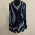 JODIFL Black and Grey Stripe and Polka Dot Cardigan Photo 8