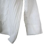 T Tahari Womens 2X Crewneck Cable Knit Pullover Sweater in Snow Globe White NEW Photo 6