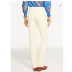 Talbots  Straight Leg Stretch Corduroy Pants Size 14P Cream NEW Casual Fall Basic Photo 5