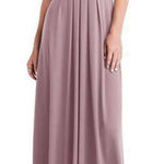 Carlos Saavedra‎ Loop Convertible Maxi Dress Rose Pink Photo 0