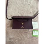 Kate Spade ‎ Women's Zip Crossbody Deepplum Purple Leather New Photo 1