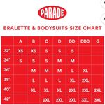 Parade Lace Bandeau Bra Sheer Lace Bralette w Removable Straps Pink Women’s XS Photo 6