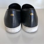Birdies  The Swift Black Leather Slip On Sneakers Photo 11