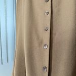 Vintage Wool High Waisted Tan Button Photo 5