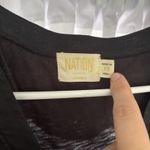 Nation Ltd Dress Womens Size XS Aria Ruffle Midi Dress Black Pima Cotton Photo 6