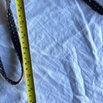 Tripp NYC Vintage  Women's Corset Sz M Tank Top Black Brown Lace Up Zip Cotton Photo 6