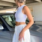 Local European White Cargo Pants Size M Photo 1