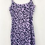 superdown REVOLVE Lilac Purple Leopard Tank Dress sz Medium Kimbra Mini Tank Photo 1