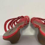 East 5th  Sandals Orange color Strappy Slides SlipOn Women's Size 10 Photo 4