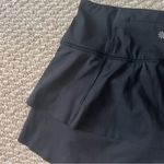 Athleta  Black Ruffle Tennis Skirt Photo 10