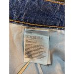 H&M Regular Waist Jean Shorts Womens 10 Medium Wash Denim Festival DIY Cut Off Photo 6