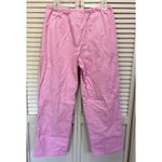 Sarah‎ Bentley Elastic/Drawstring Waist Scrub Pants Pockets Size M Pink Medical Size M Photo 2