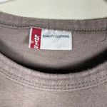 Levi's Vintage Levi’s Fitted Tee Shirt Brown Graphic T-shirt Heavy 90s/Y2K Sz S Photo 5