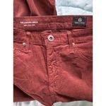AG Adriano Goldschmied NWOT Brown Corduroy Legging Ankle Super Skinny Pant Sz 27 Photo 4