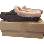 UGG  Ansley Shearling-Lined Moccasin Slippers, size 9 (new) Photo 0