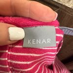 Kenar Pink and White Boxy Short Sleeve T Shirt Photo 9