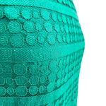 Trina Turk Merengue Green Off-Shoulder Lace Dress Size Medium Photo 6