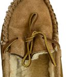 Lamo Tan Shearling Slip On Slipper Moccasins Size 8.5 Photo 5