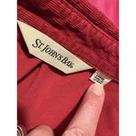 st. john's bay  Wilderness Lodge Red Corduroy Button Down Shirt Gorpcore Large Photo 4