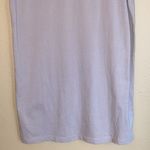Madewell J.CREW Size SMALL Casual V-Neck T-Shirt Dress Lavender Gray Purple Photo 6