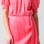 Saylor Zulu Minidress in Melon Pink Size X-Large Photo 0