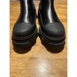 PORTLAND Chelsea Boots Black Lug bottom Size 9 Indy Whimsygoth Gorpcore Y2K NEW Photo 2