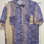 Aritzia  Wilfred linen paisley button up shirt M Photo 0